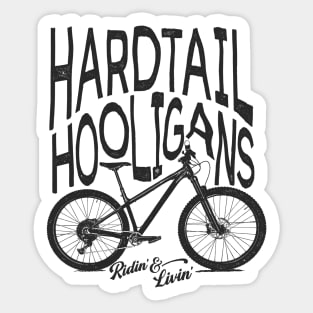 Mountain Bike "Hardtail Hooligans" Sticker